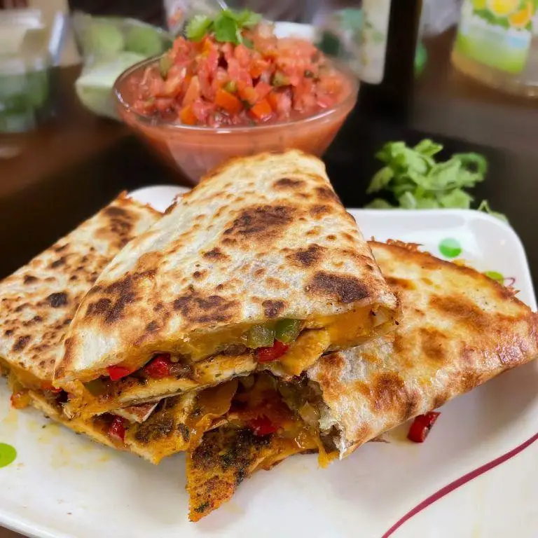 Cheesy Chicken Quesadillas