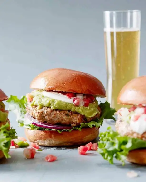 Cheesy Jalapeno Chicken Burger