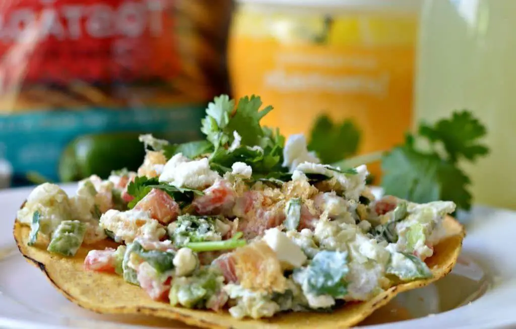 Chicharron and Avocado Salad