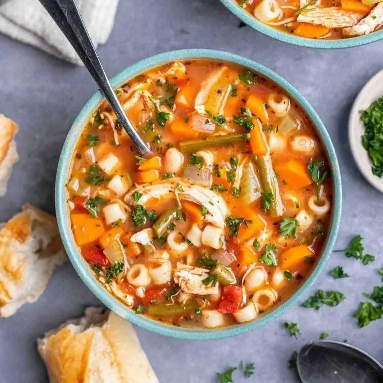 Chicken Minestrone Soup