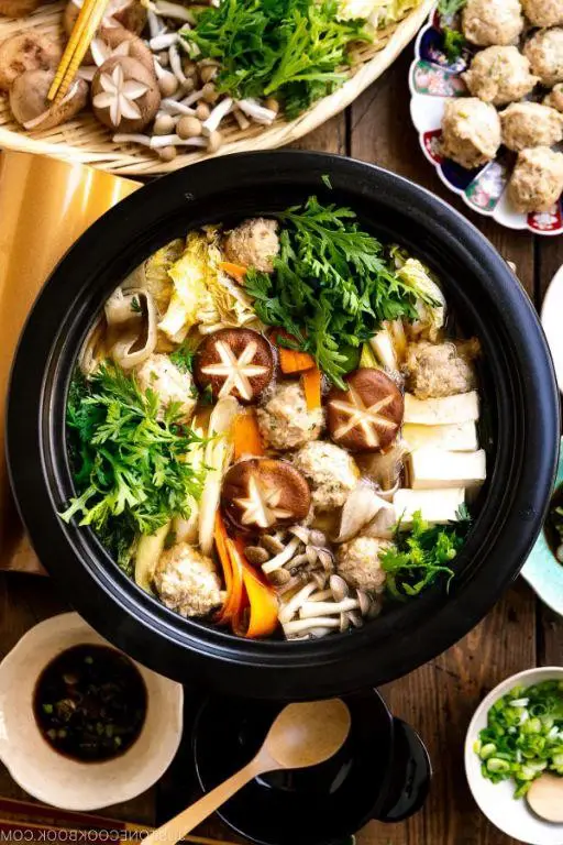 Chicken Nabe Hot Pot