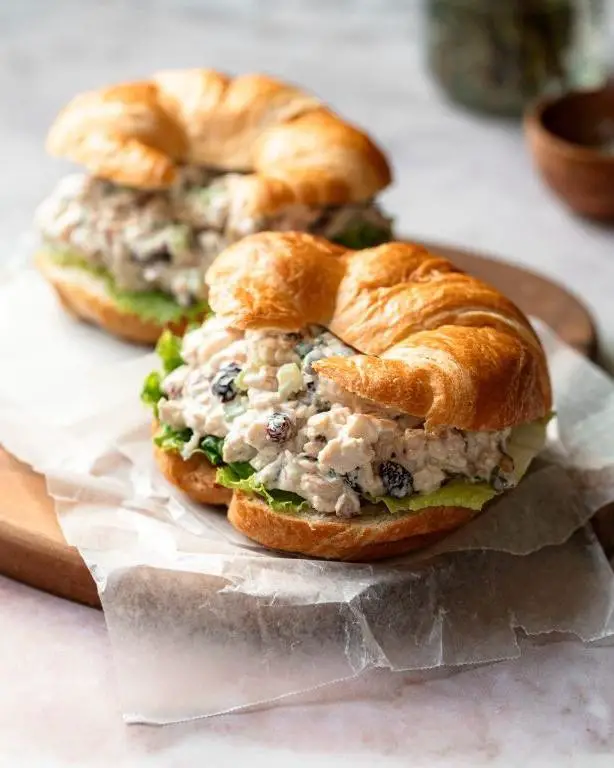 Chicken Salad Croissant Sandwich