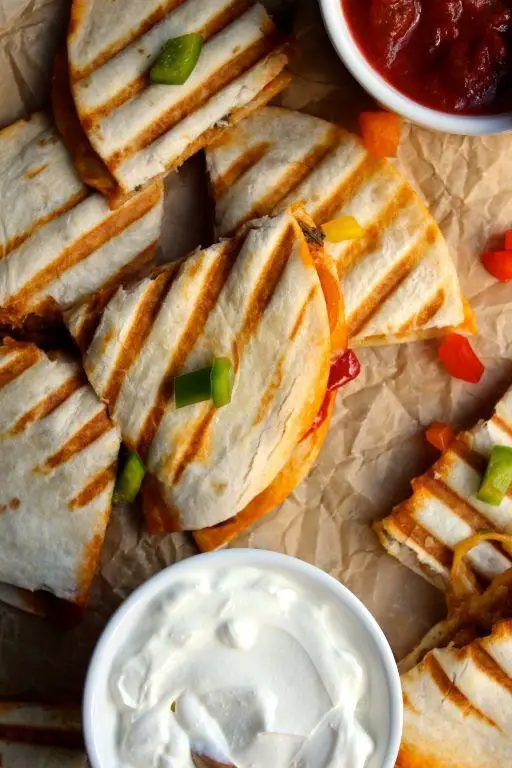 Chicken Tikka Quesadilla