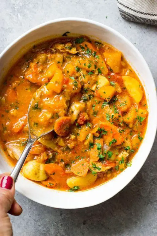 Chicken and Butternut Squash Stew