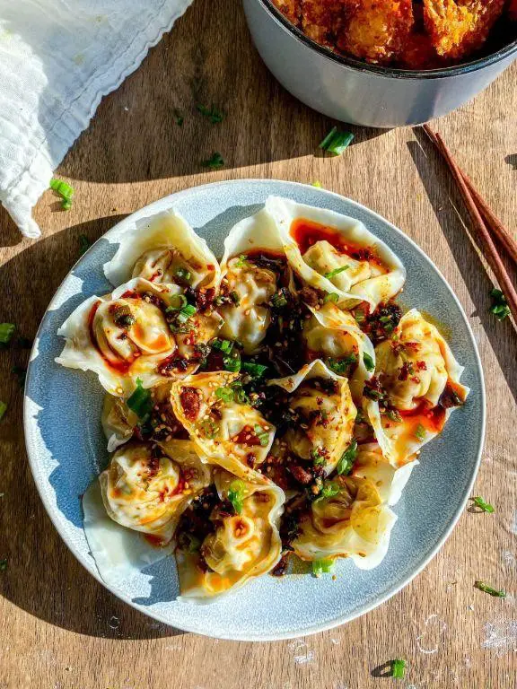 Chicken and Shrimp Dumplings