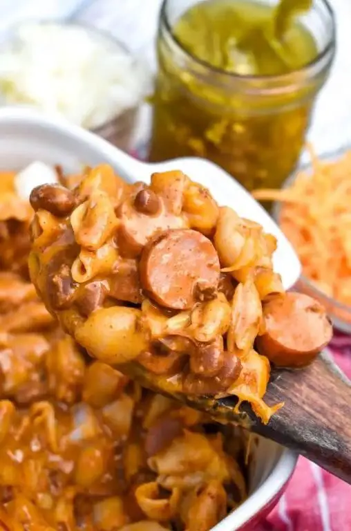 Chili Cheese Dog Kraft Mac and Cheese