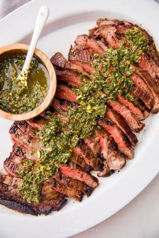Chimichurri Flank Steak