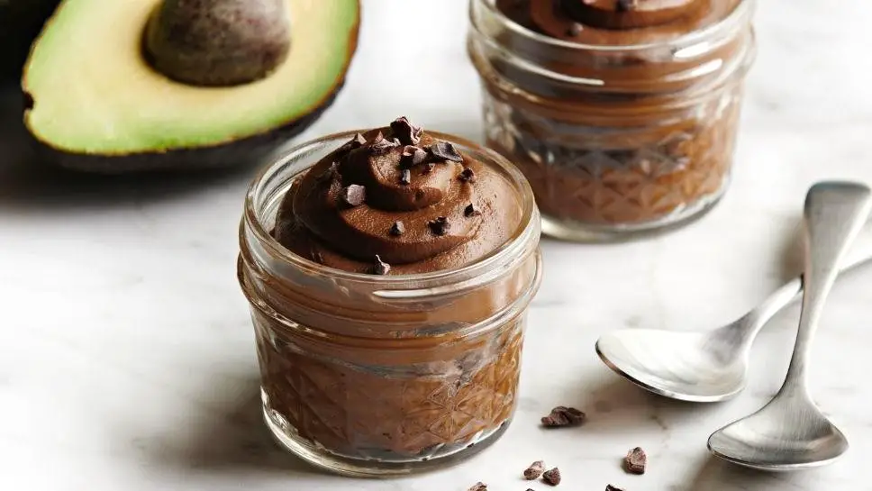Chocolate Cacao Nibs Avocado Mousse