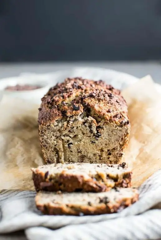 Chocolate Cacao Nibs Banana Bread