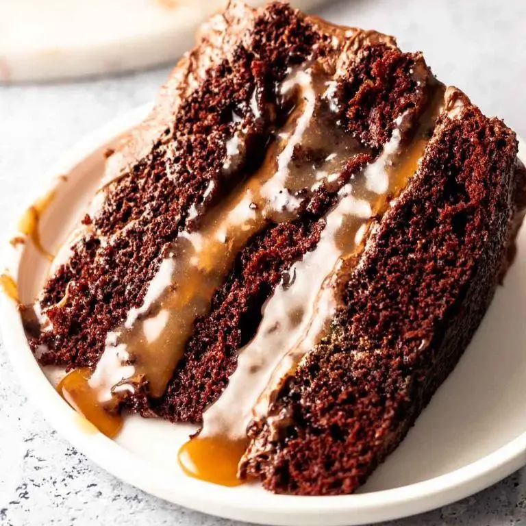 Chocolate Caramel Cake