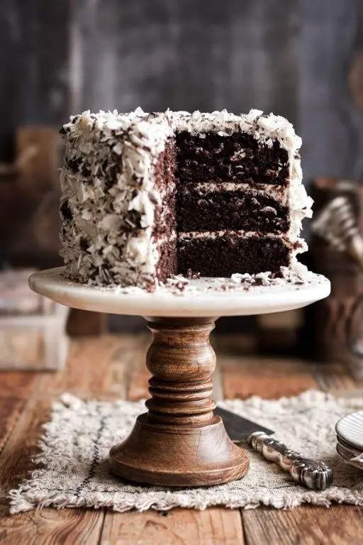 Chocolate Coconut Cake