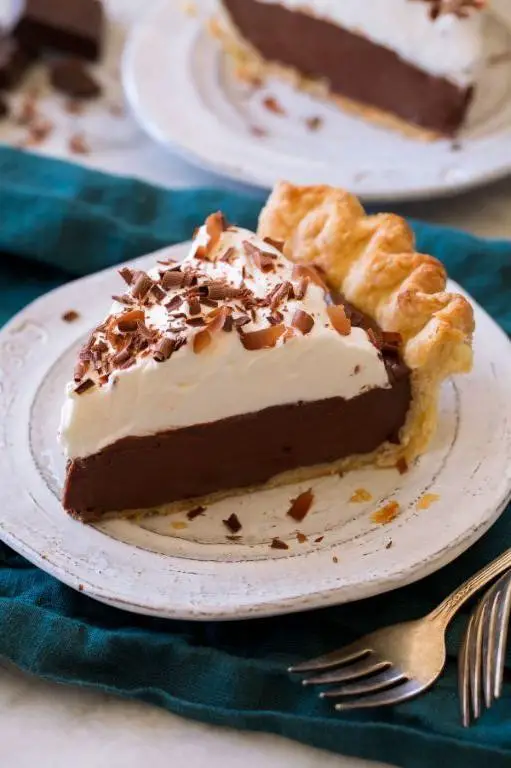 Chocolate Cream Single Crust Pie