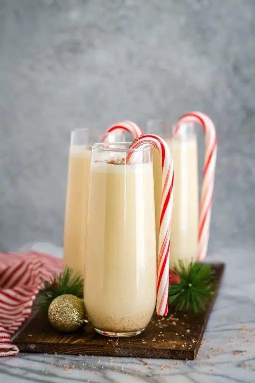 Chocolate Peppermint Eggnog