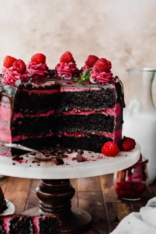 Chocolate Raspberry Cake