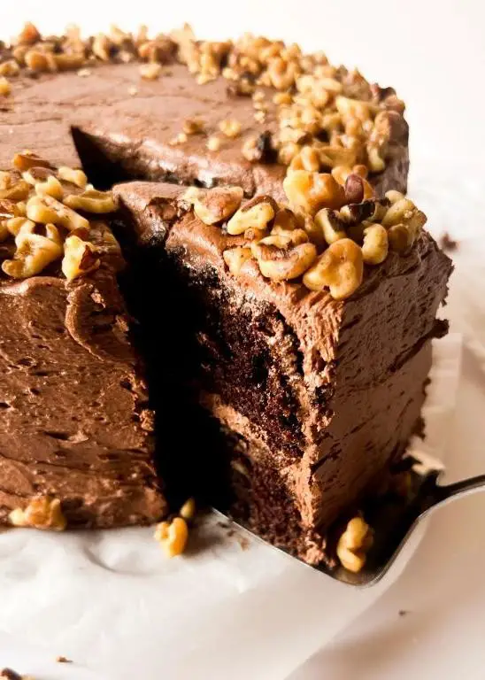 Chocolate Walnut Cake
