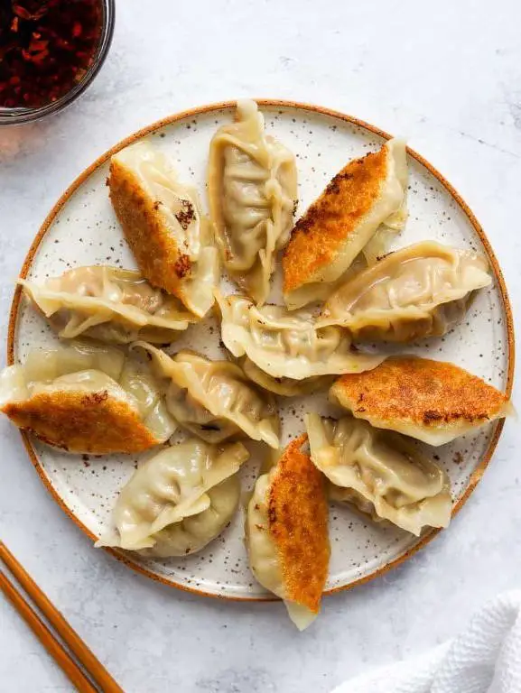 Chopped Pork and Cabbage Dumplings