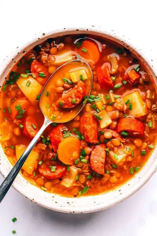 Chorizo and Lentil Stew