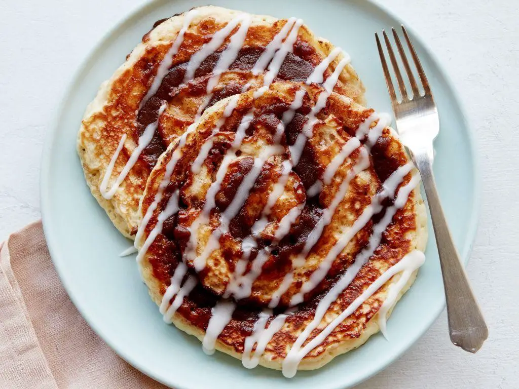 Cinnamon Roll Pancakes