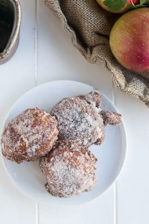 Cinnamon Sugar Apple Fritters
