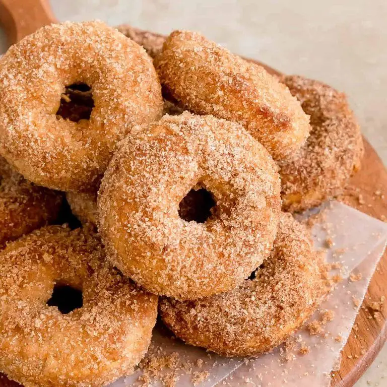 Cinnamon Sugar Baked Donuts