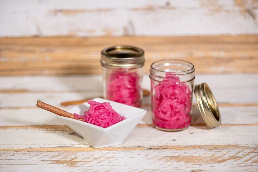 Citric Acid Pickled Red Onions