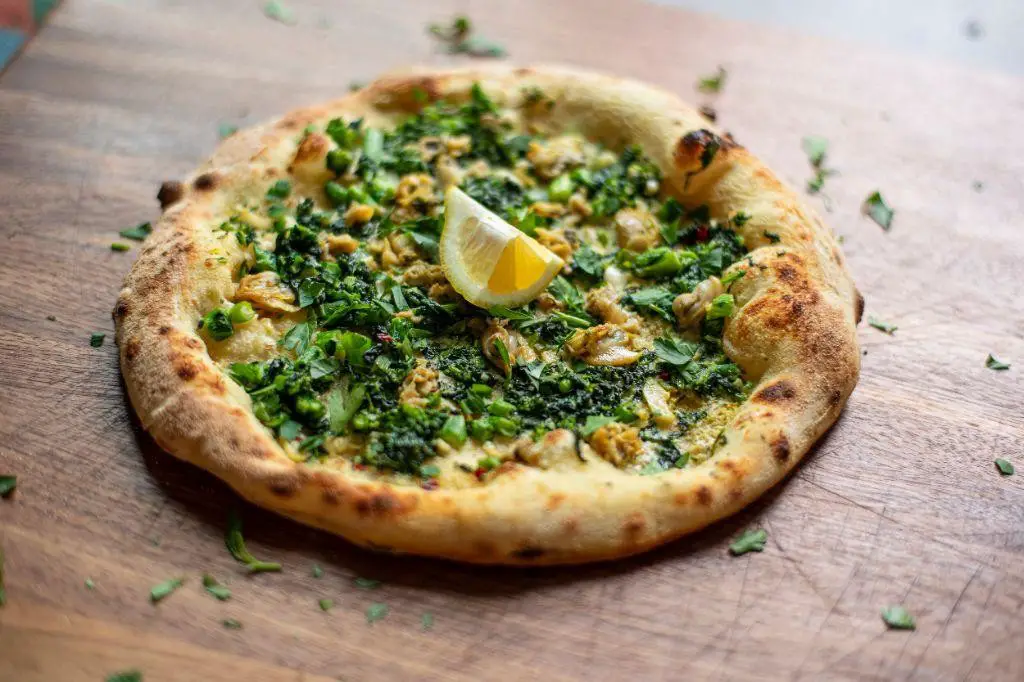 Clam Meat Pizza