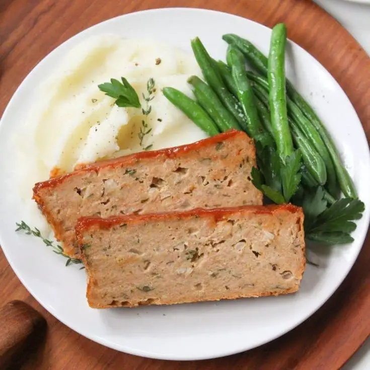 Classic Chicken Meatloaf with Ketchup Glaze