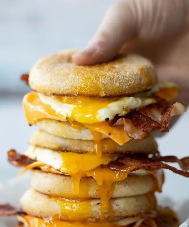 Classic English Muffin Breakfast Sandwich