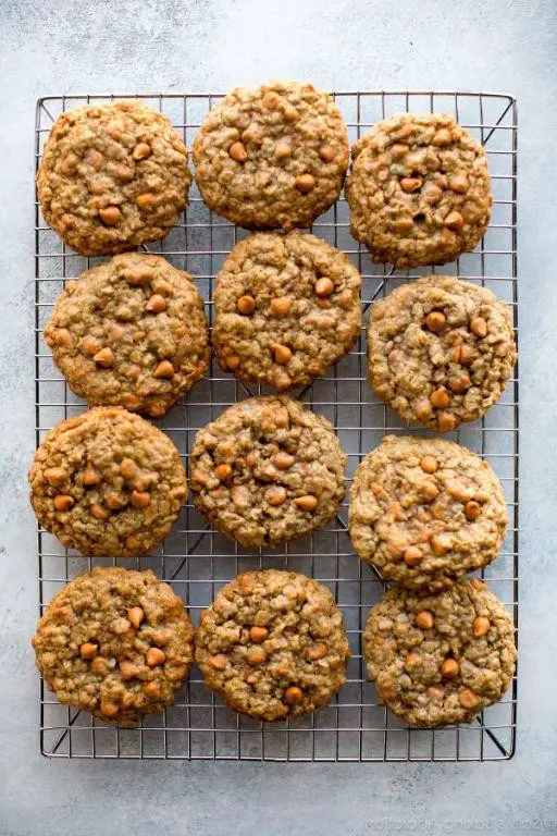 Classic Oatmeal Butterscotch Cookies