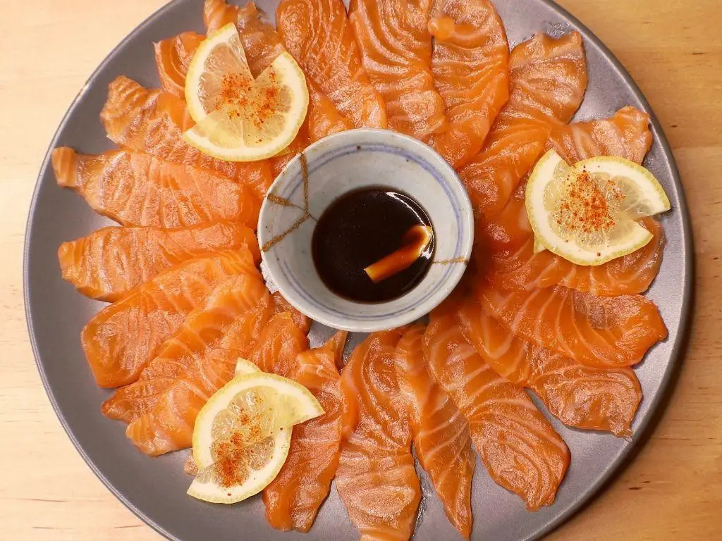 Classic Salmon Sashimi