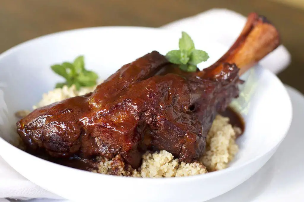 Clay Pot Lamb Shanks with Herbs