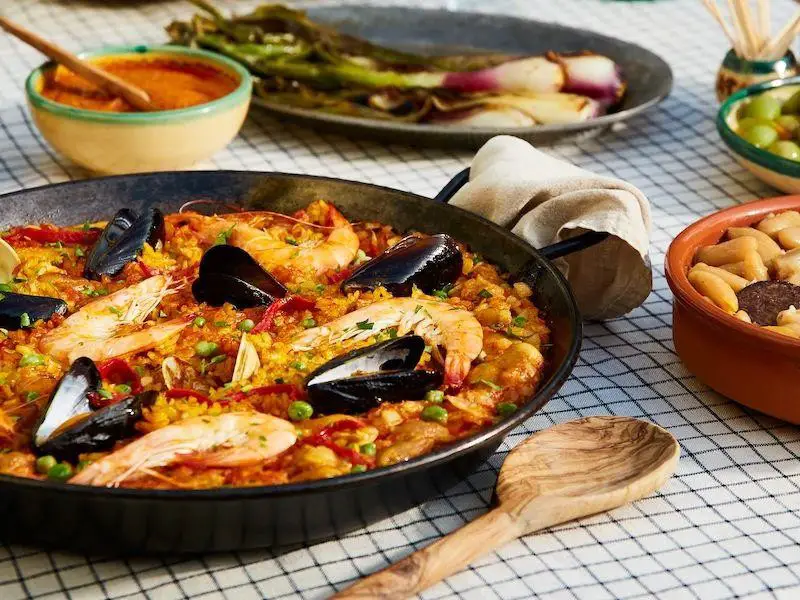 Clay Pot Seafood Paella