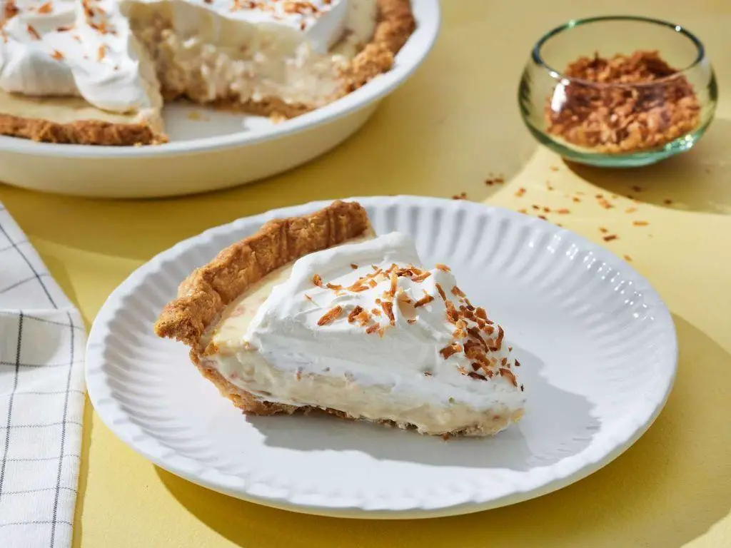 Coconut Cream Single Crust Pie