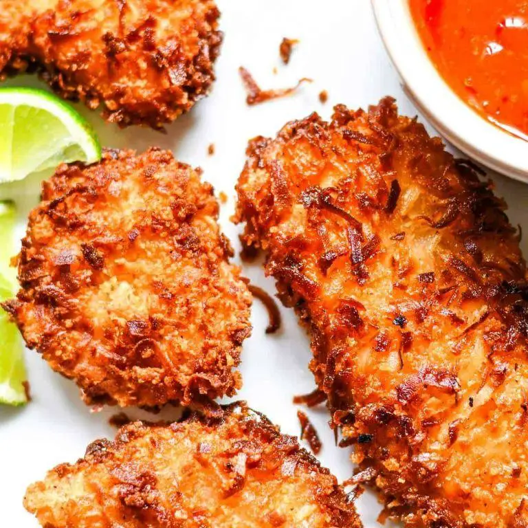 Coconut Crusted Fish Fry