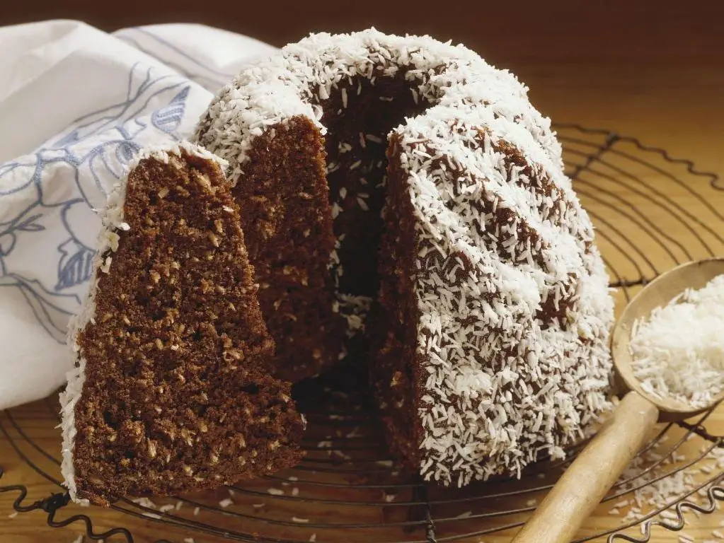 Coconut Funnel Cake