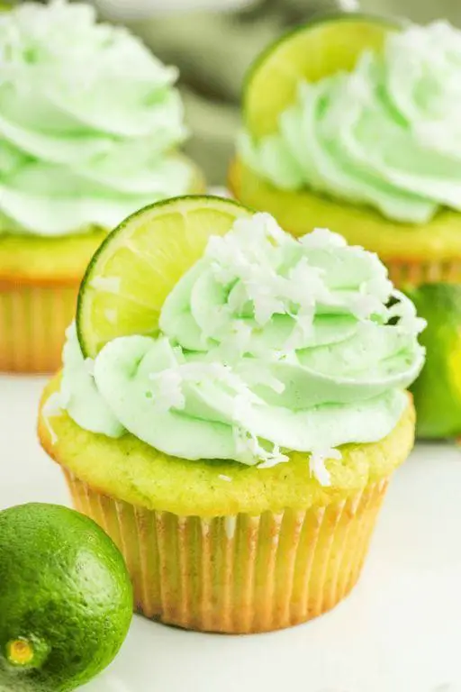 Coconut Lime Gourmet Cupcakes