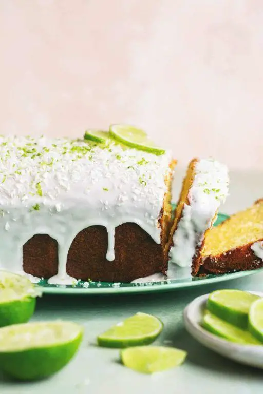 Coconut Lime Pound Cake