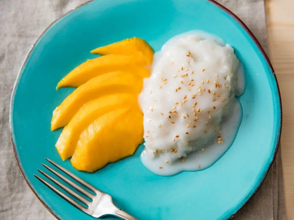 Coconut Mango Sticky Rice