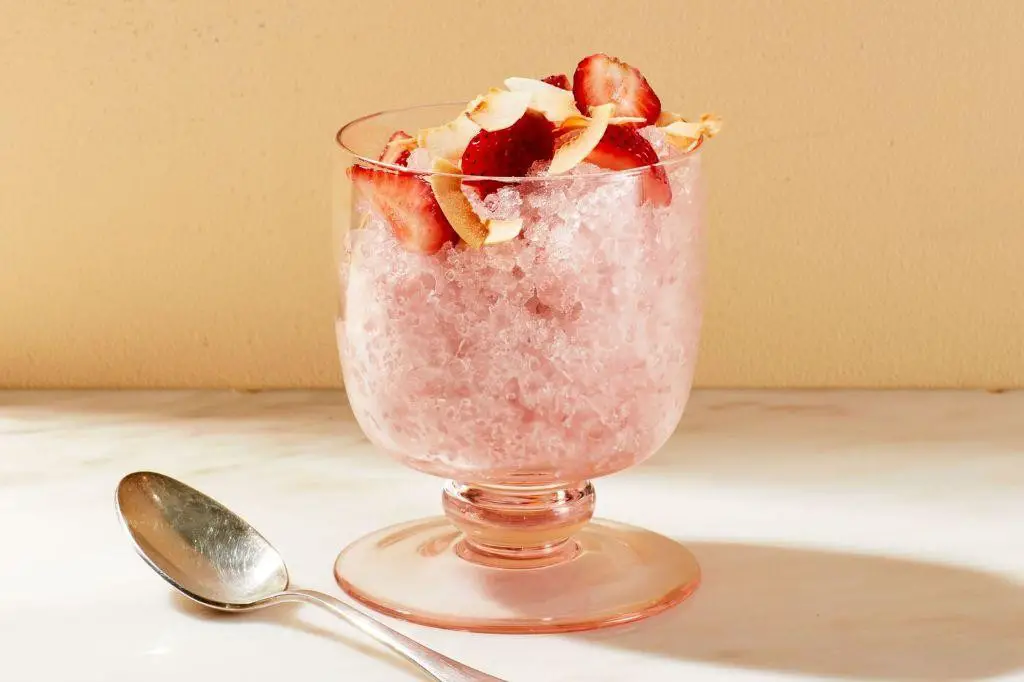 Coconut Water Granita