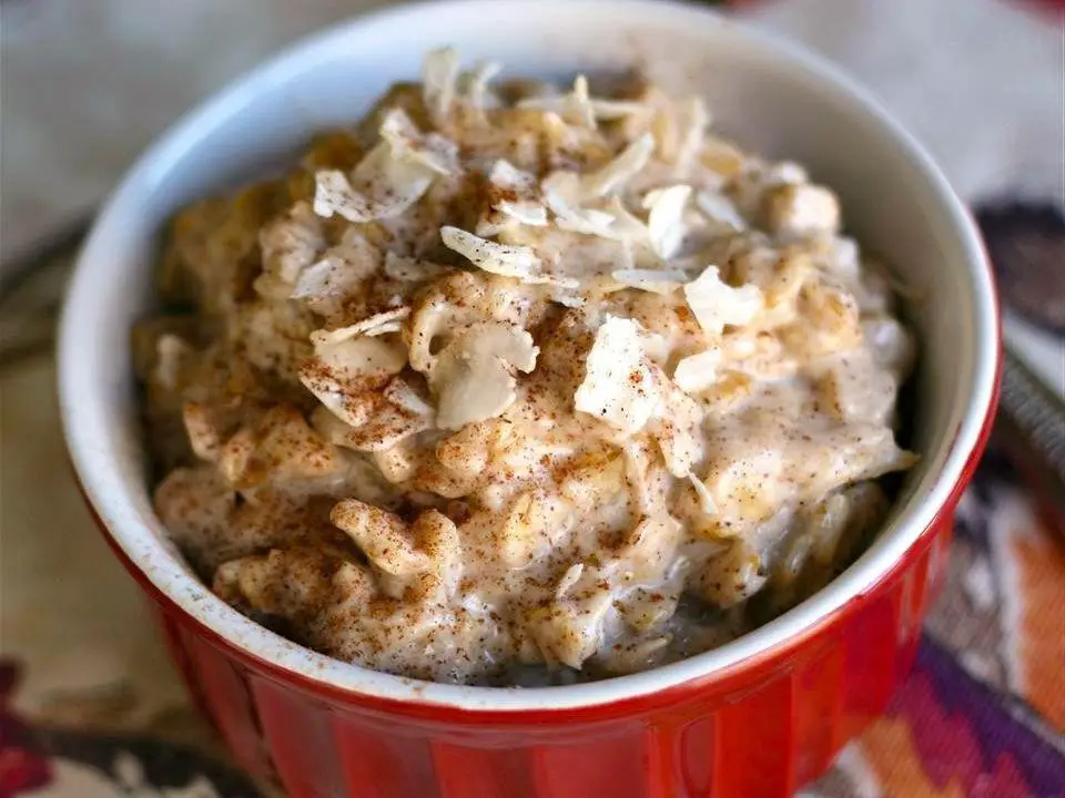 Coconut Water Oatmeal