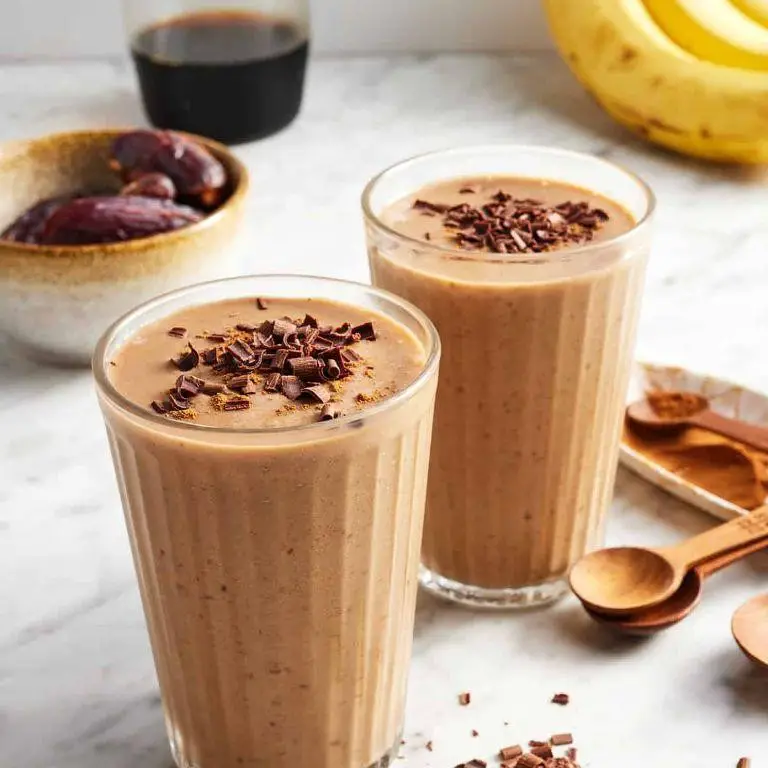 Coffee Smoothie with Banana