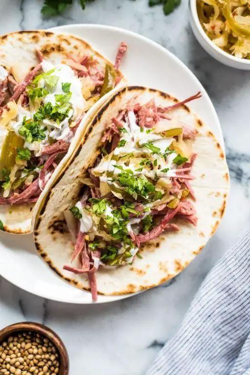 Corned Beef Tacos