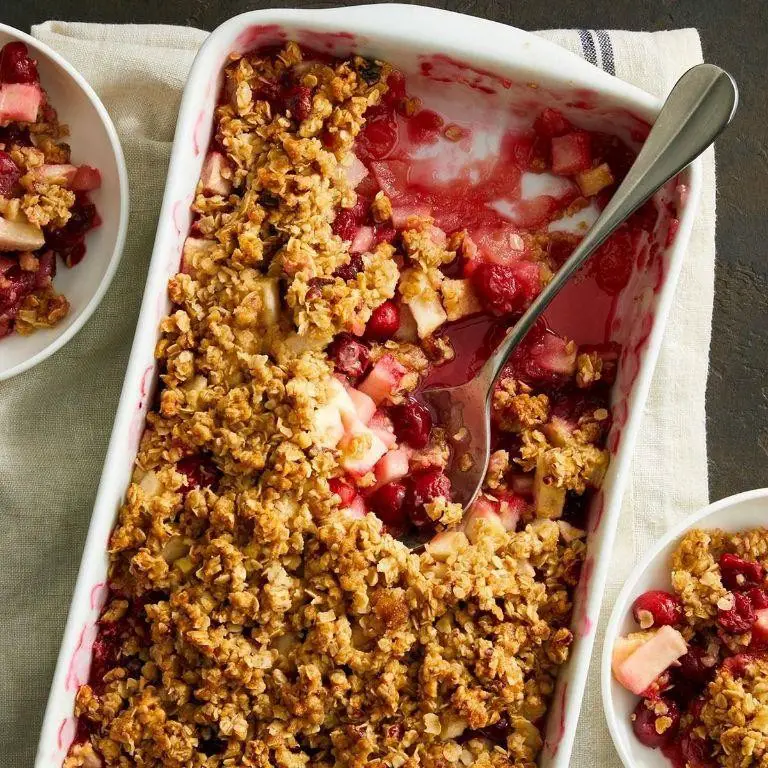 Cranberry Apple Crisp