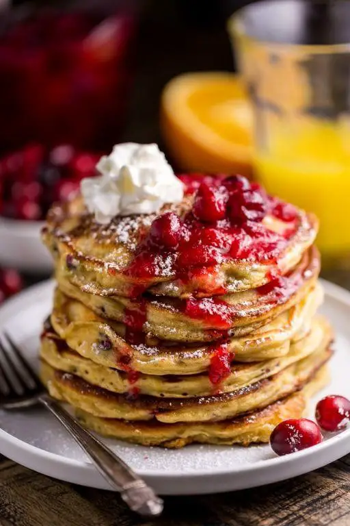 Cranberry Pancakes
