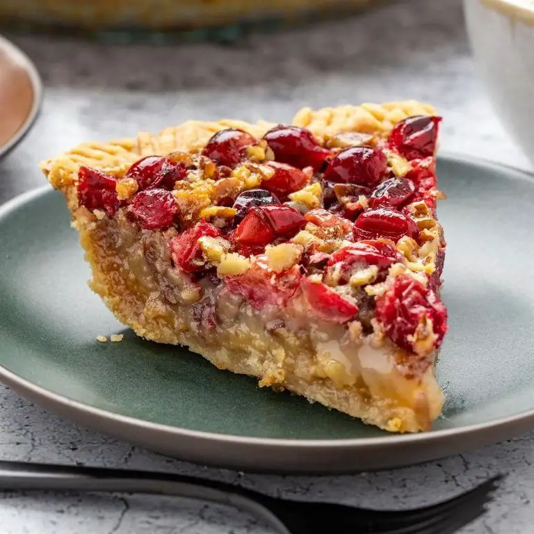 Cranberry Pecan Pie