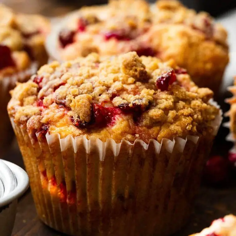 Cranberry Sauce Muffins