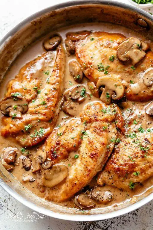 Creamy Chicken Marsala