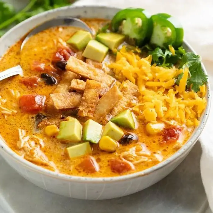 Creamy Chicken Tortilla Soup