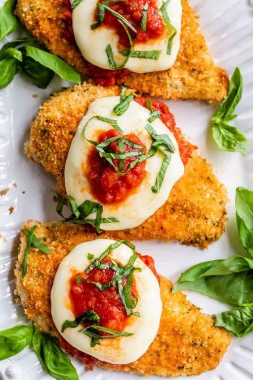 Crispy Baked Chicken Parmesan