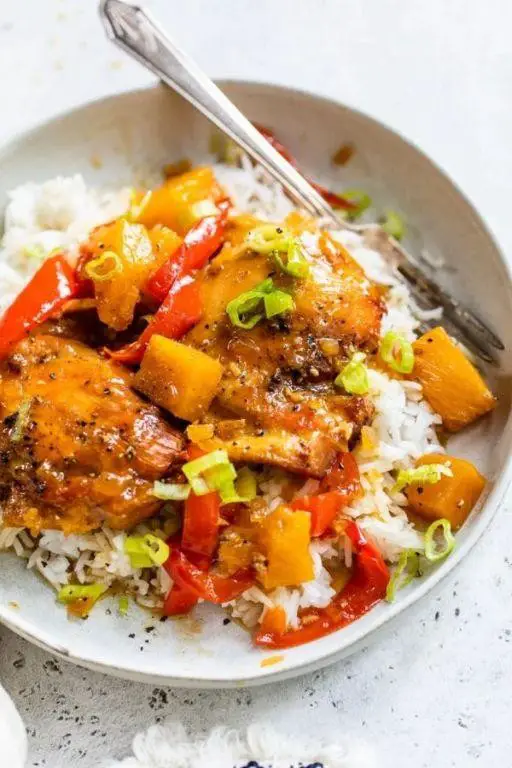 Crockpot Hawaiian Chicken